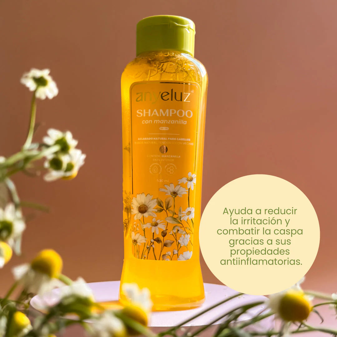Anyeluz Shampoo with Chamomile 500ml Brightening Soft Hair