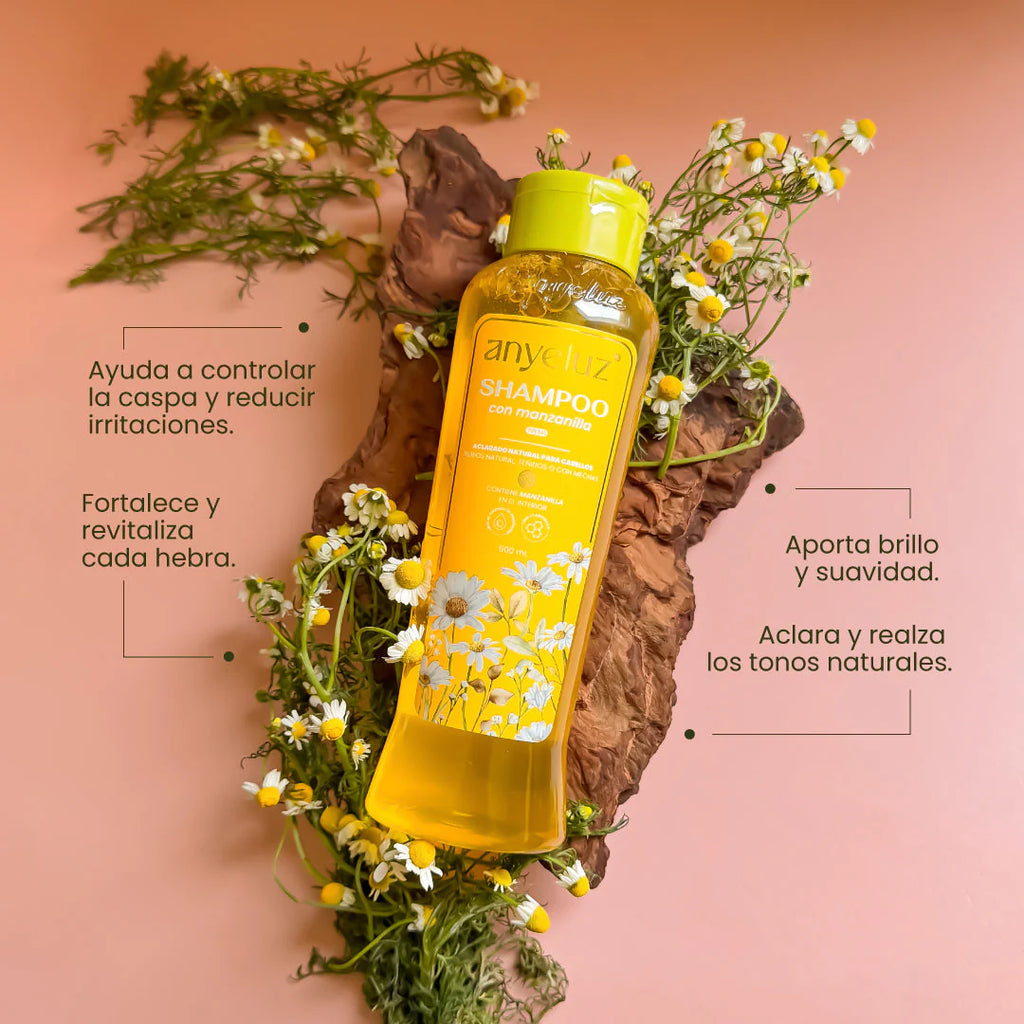 Anyeluz Shampoo with Chamomile 500ml Brightening Soft Hair