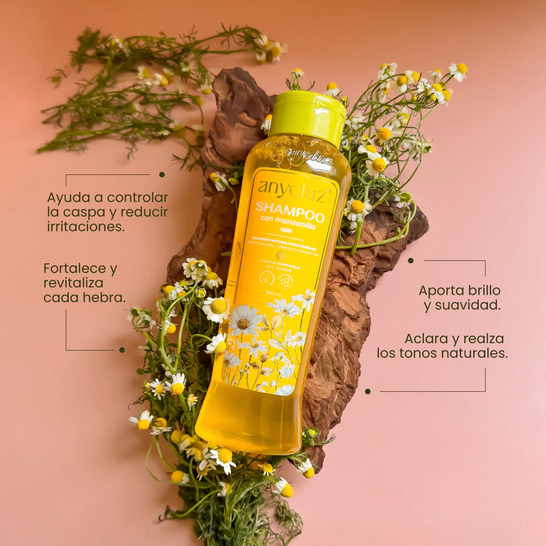 Anyeluz Shampoo with Chamomile 500ml Brightening Soft Hair