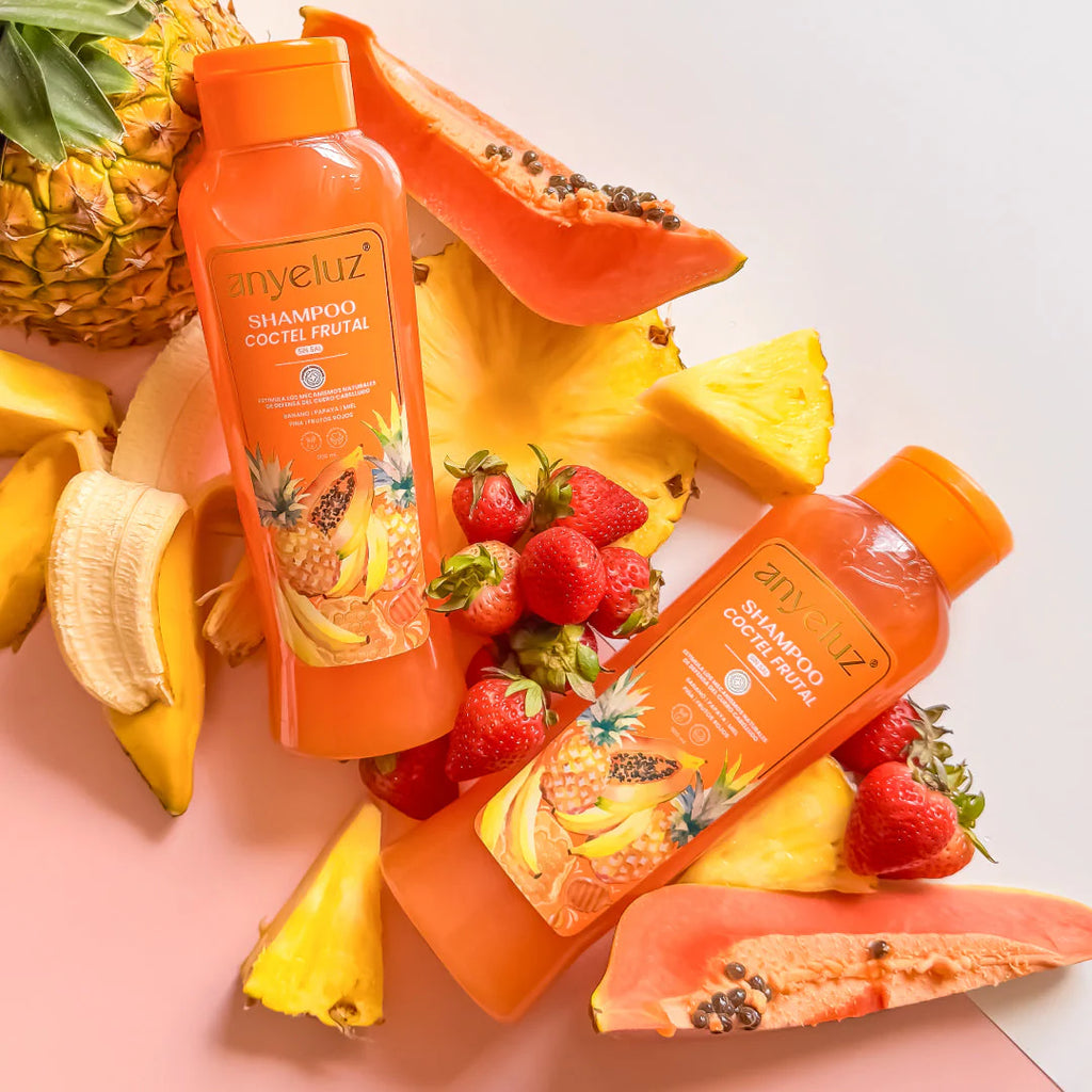 Anyeluz Fruit Hair Shampoo 500ml Shine Hydration Strength