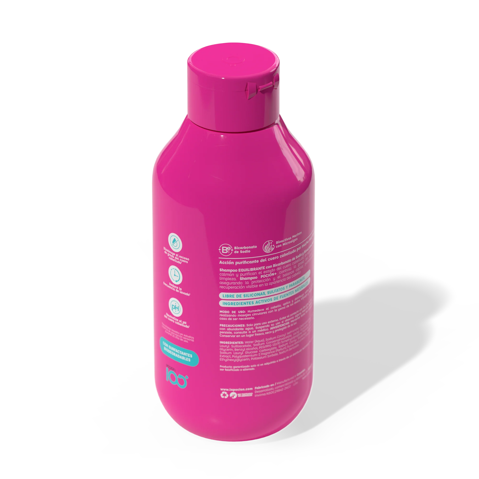 Poción+ Shampoo Control Grasa 450ml Oily Scalp Care