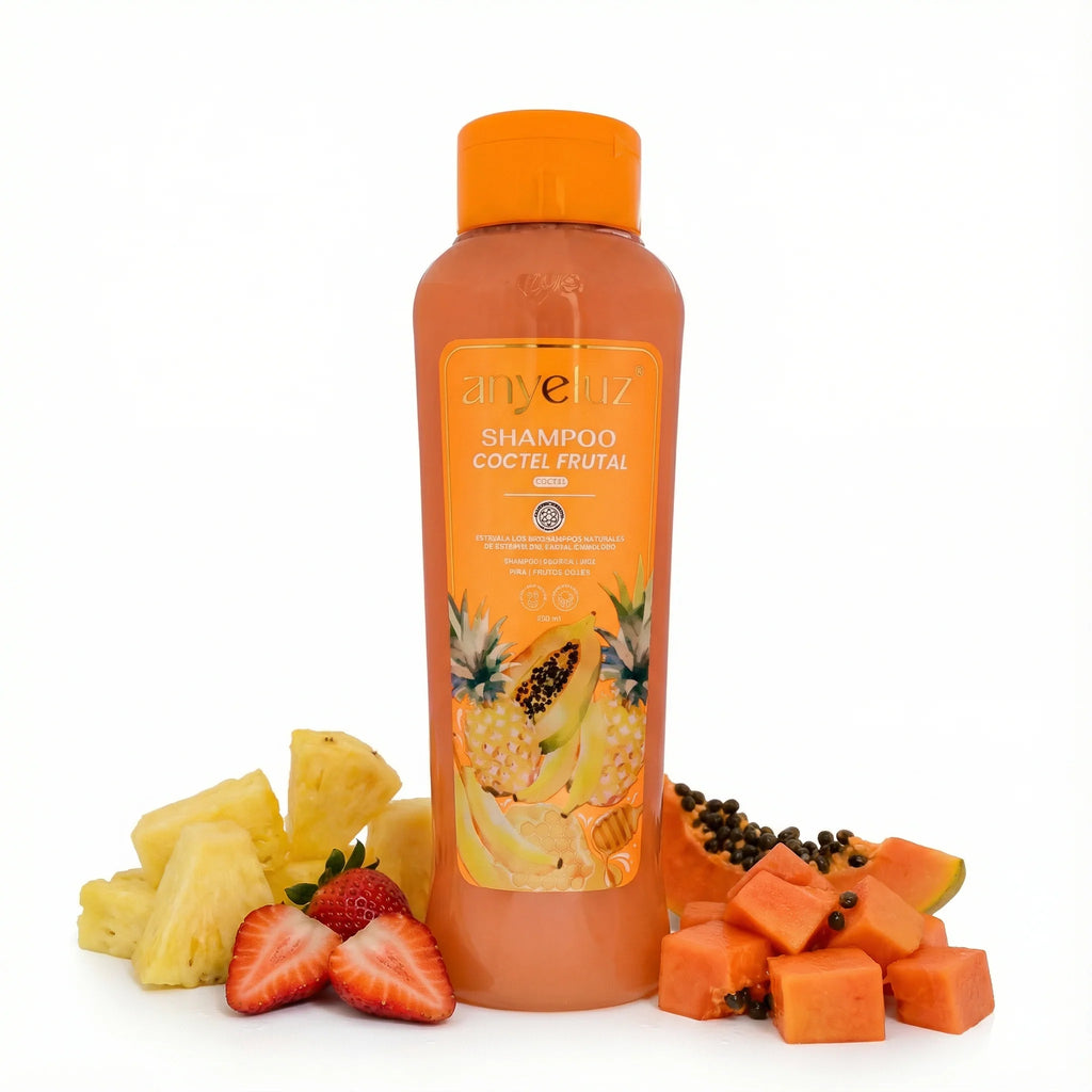 Anyeluz Fruit Hair Shampoo 500ml Shine Hydration Strength
