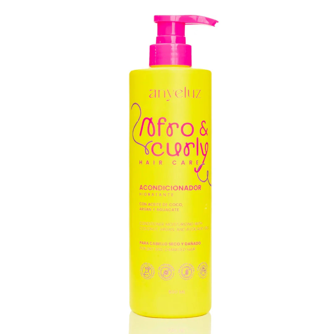 Anyeluz Afro Curly Conditioner 500ml Hydrating Anti Frizz Curl Care