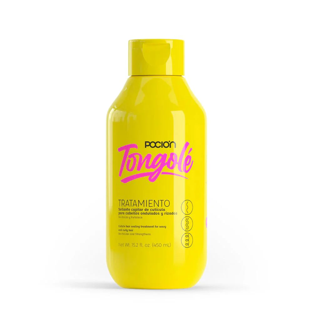 Poción Tongolé Tratamiento Para Rizos y Ondas 450ml Anti Frizz