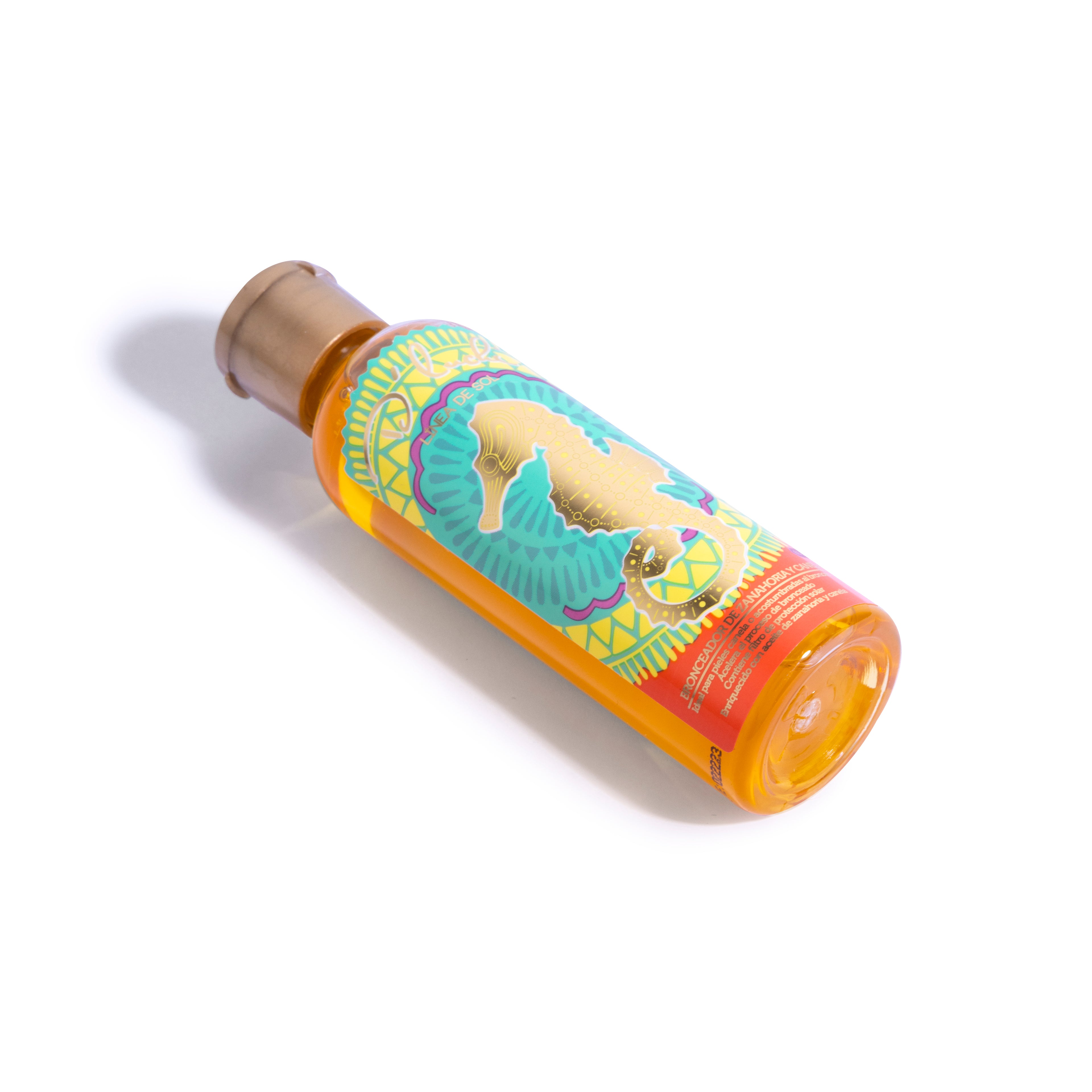 Mini Bronceador de Zanahoria y Canela D’Luchi 60 ml – Bronceado Rápido