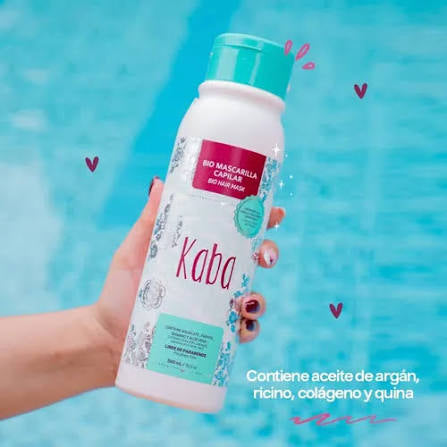Kaba Bio Hair Mask 500ml Deep Repair Treatment Mascarilla Capilar Sulfate Free