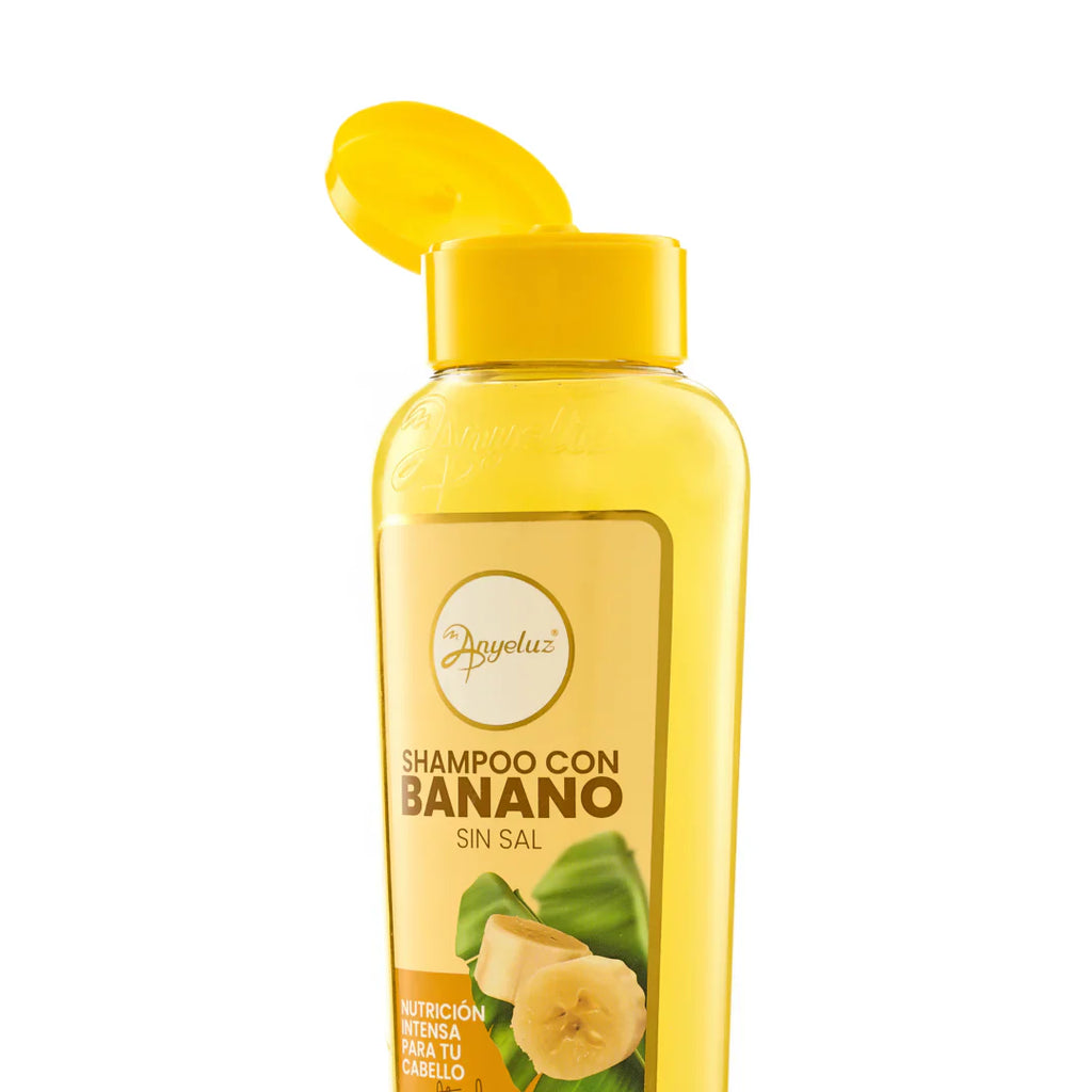Anyeluz Banana Hair Shampoo 500ml Softness Shine Sulfate Free