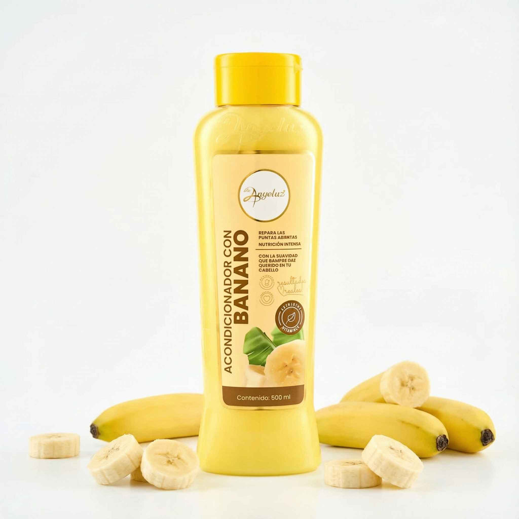 Anyeluz Banana Hair Conditioner 500ml Softness Shine Dry Hair