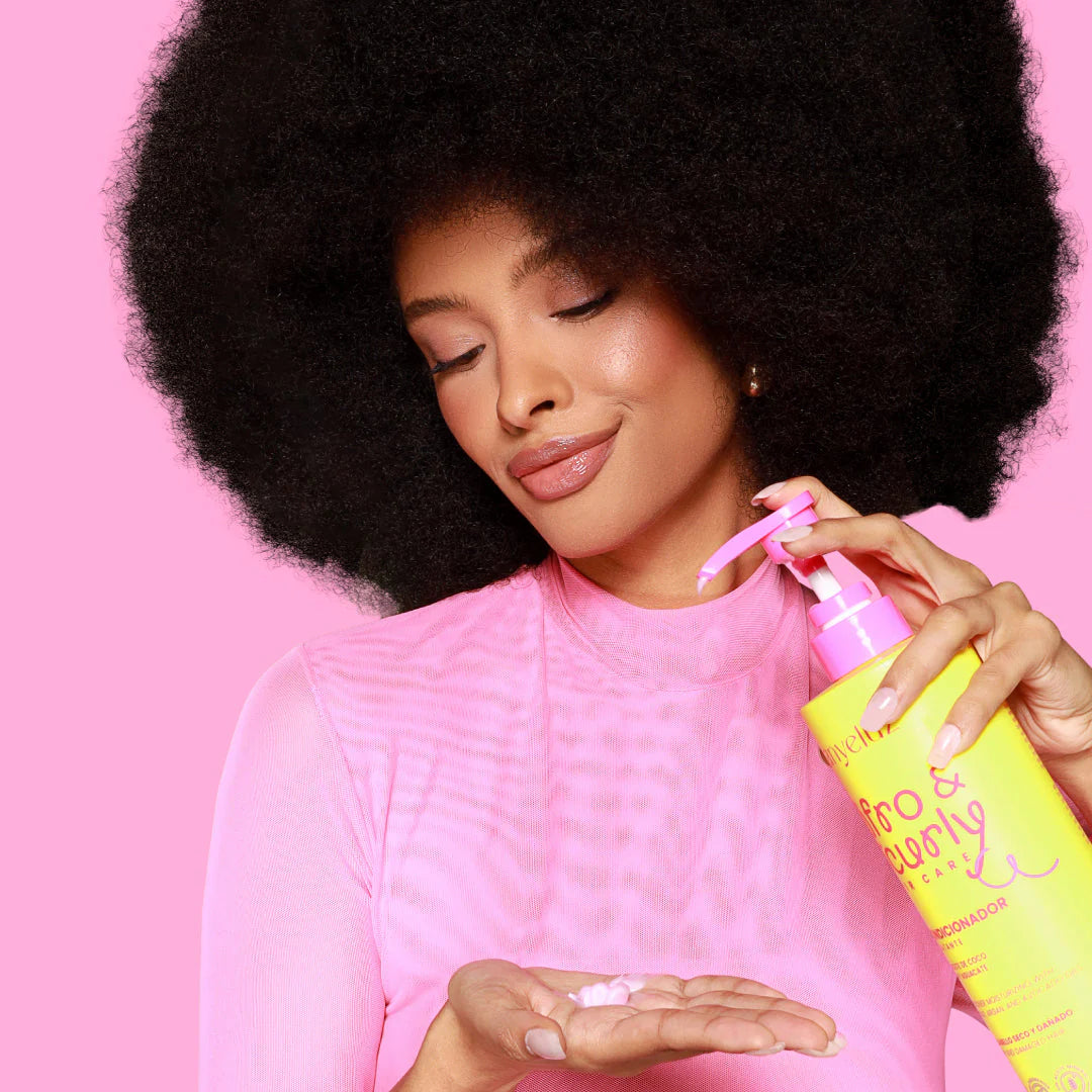 Anyeluz Afro Curly Conditioner 500ml Hydrating Anti Frizz Curl Care