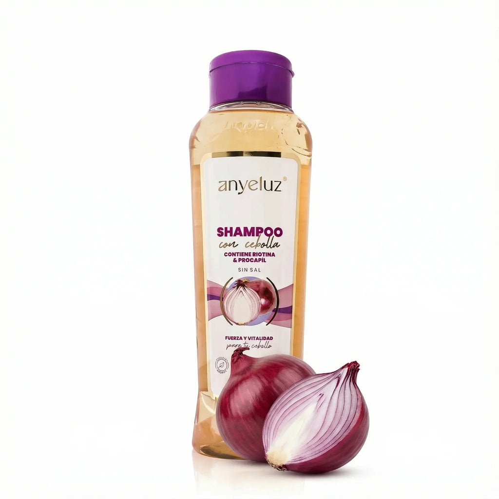 Anyeluz Onion Shampoo 500ml Strengthening Hair Regrowth Formula