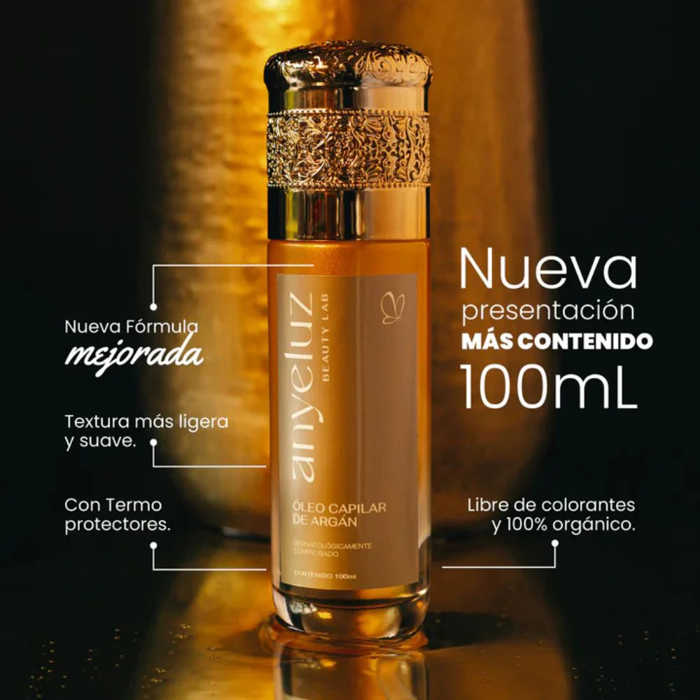 Anyeluz Argan Hair Oil 100ml Professional Shine Repair Treatment