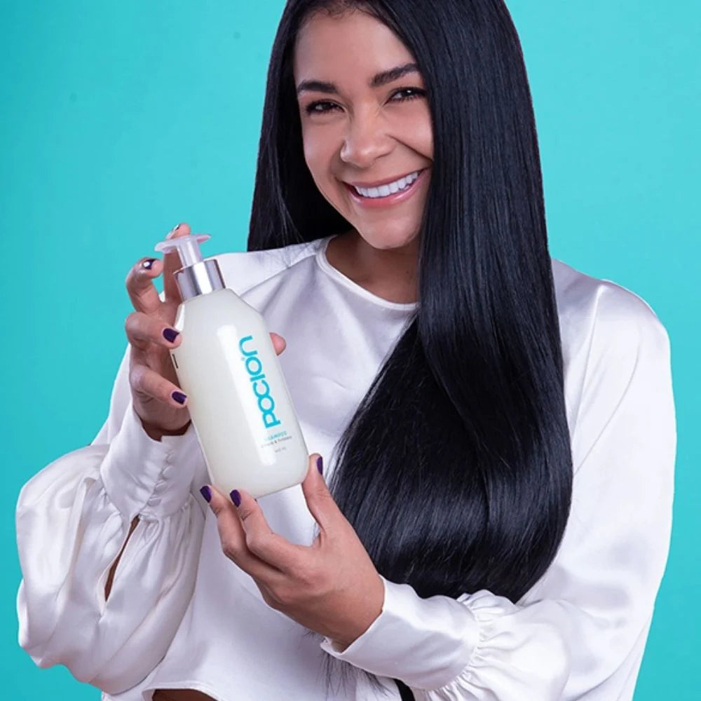 Poción Shampoo Tratamiento Capilar Crecimiento y Brillo Pump Large Size