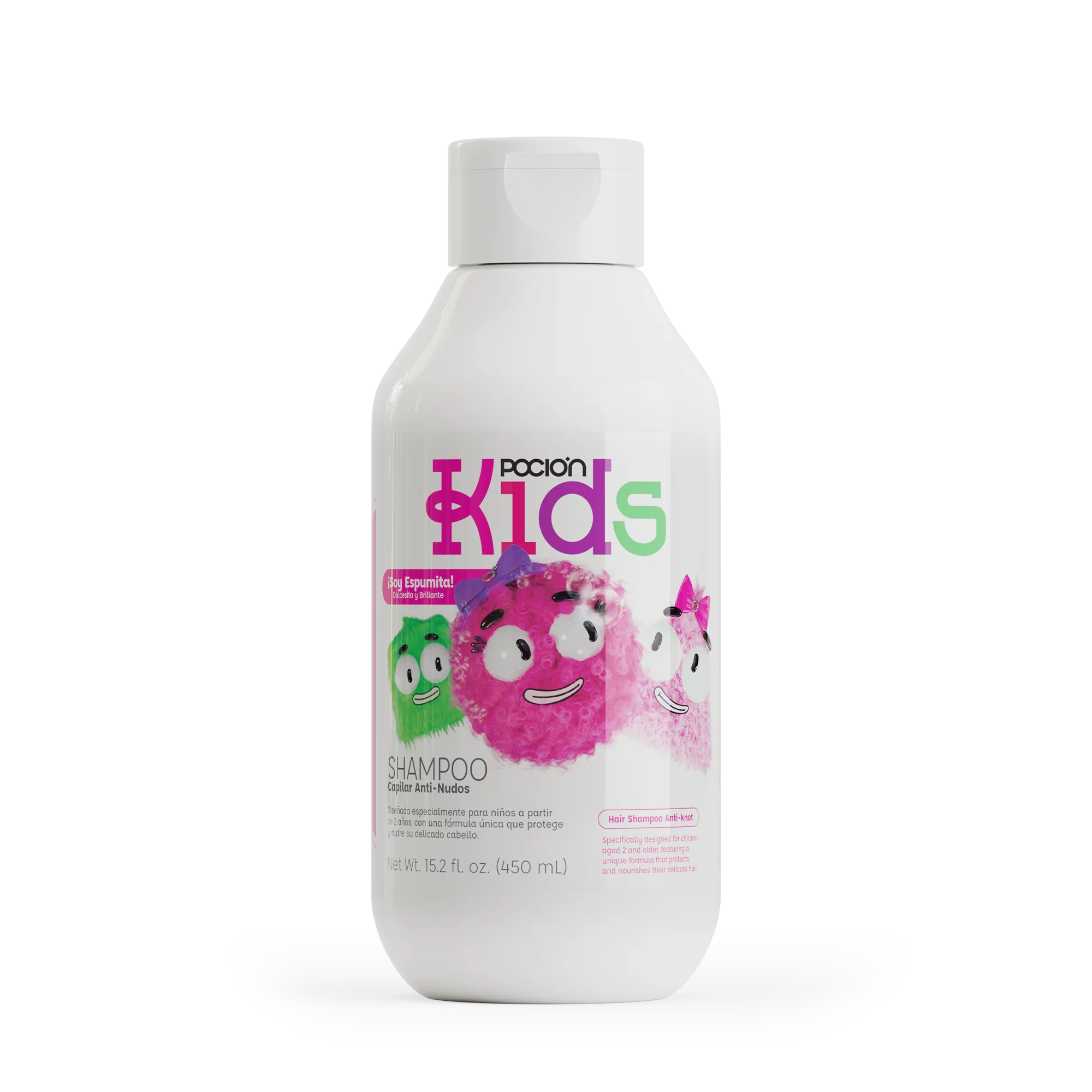 Poción Kids Shampoo Anti Nudos Para Niñas 450ml