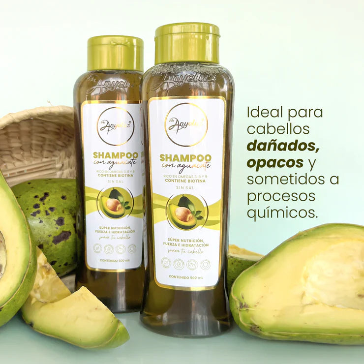 Anyeluz Avocado Hair Shampoo 500ml Nourishing Sulfate Free