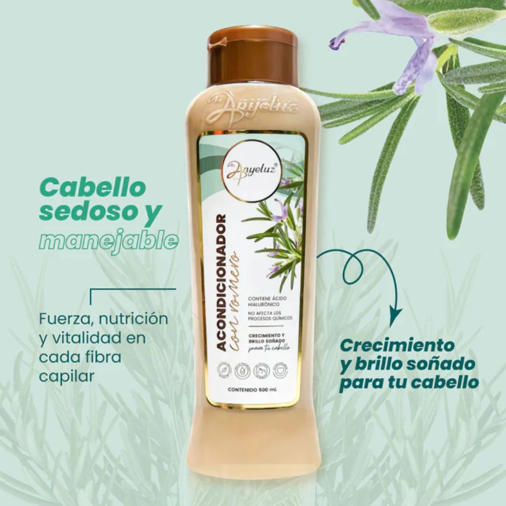 Anyeluz Acondicionador Romero Crecimiento y Brillo 500ml