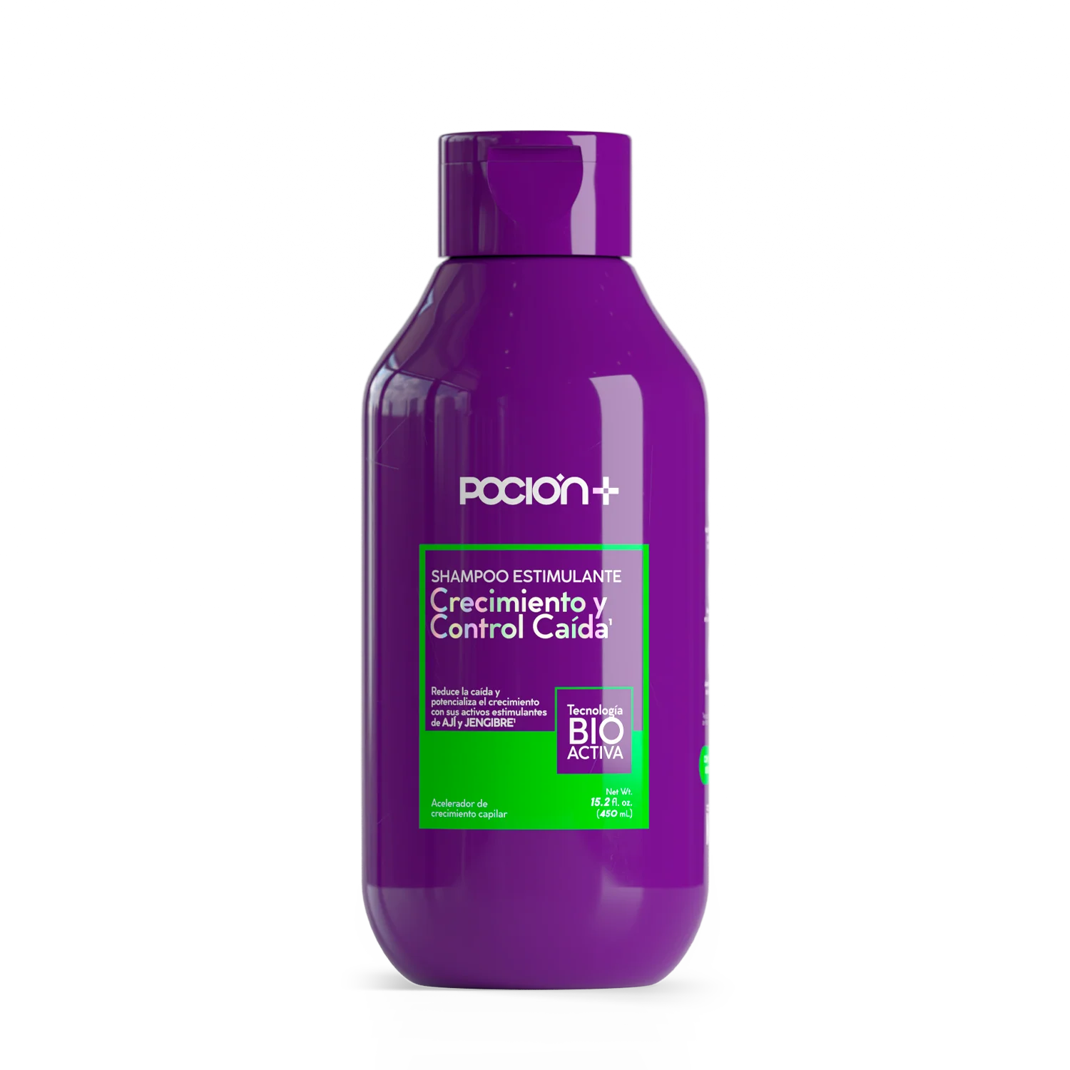 La Pocion Shampoo Crecimiento y Control Caida - Helps with Hair Growth and Care 450 ml