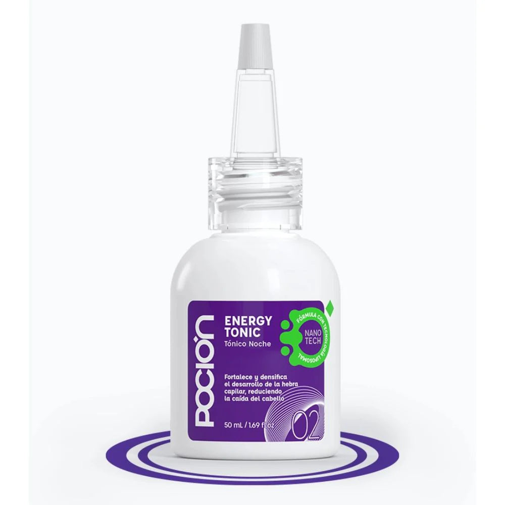 Poción Duo Tonic Crecimiento Capilar Día y Noche Oxy + Energy 60ml x2